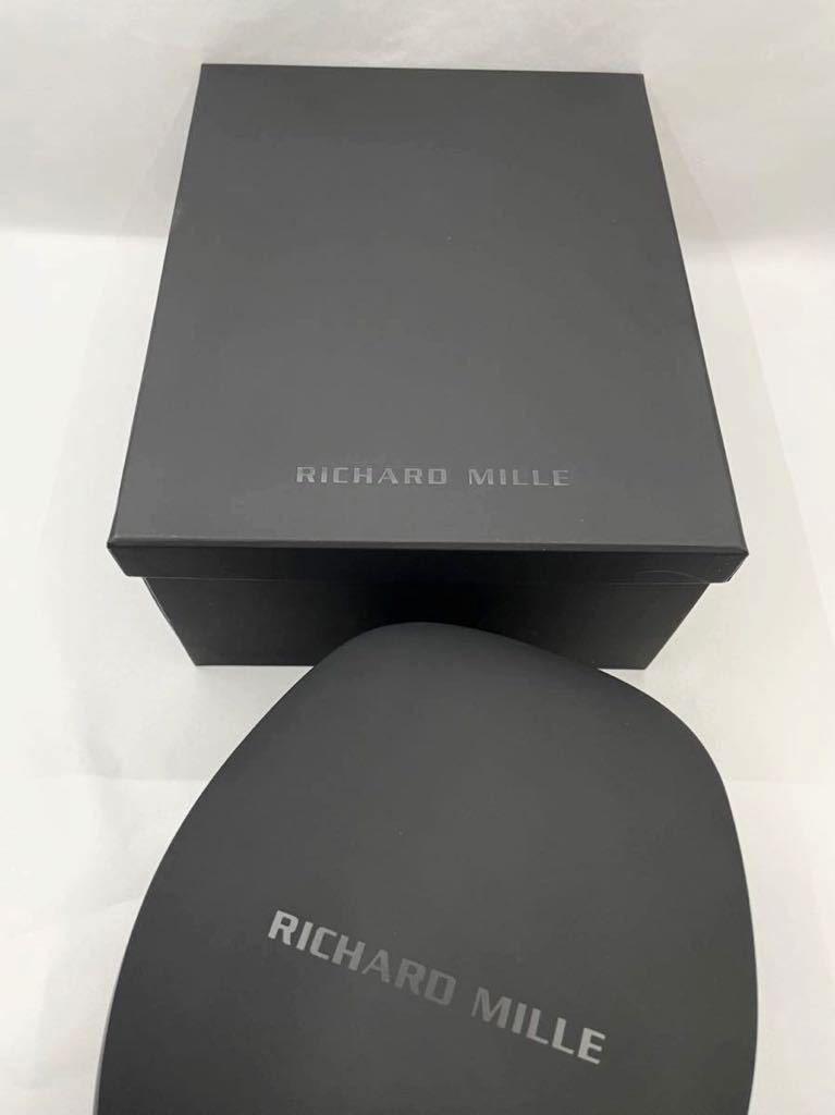 リシャール ミル 時計ケース グレー 時計BOX 1本用 未使用品 RICHARD MILLE 非売品 携帯ケース リシャールミル 箱の画像2