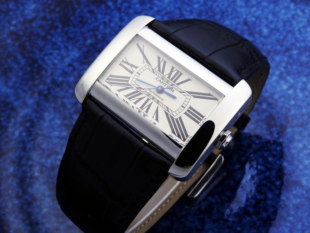 Cartier Divan 2612 Steel カルティエ タンク ディヴァン LM Silver Dial メンズ 自动巻き( 极美品、OH済み ) / 38mm