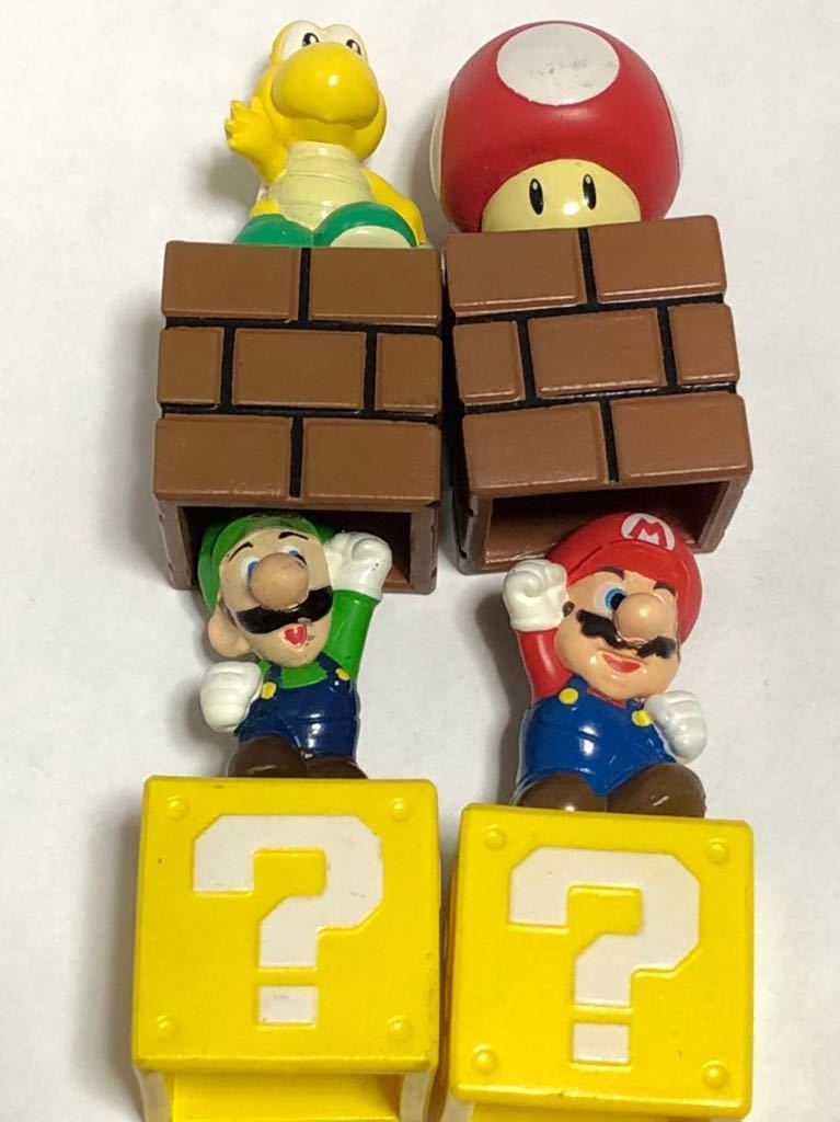  super Mario Mario Louis -ji др. 4 вида комплект фигурка 