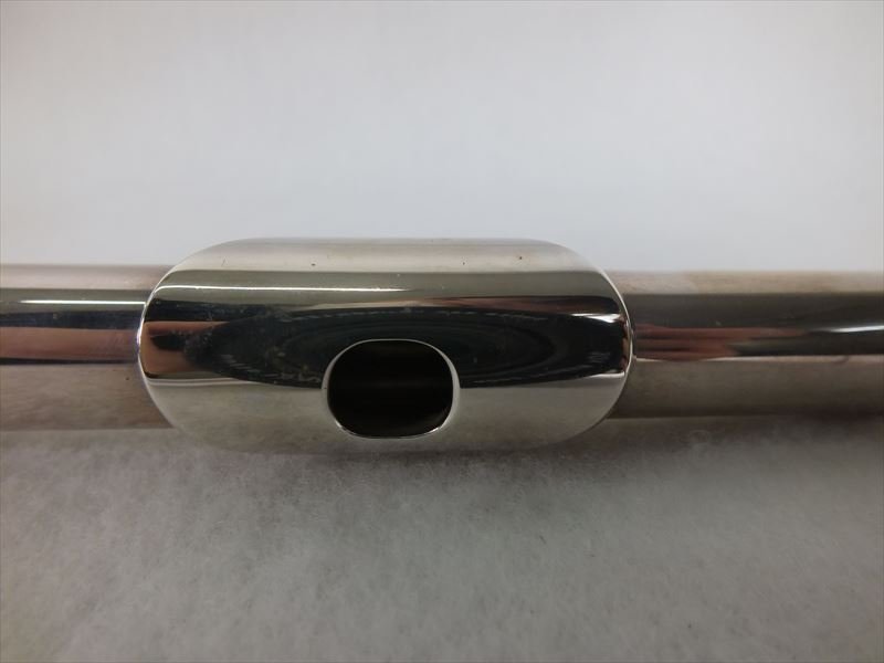 ♪ MURAMATSU ムラマツ 37228 フルート ADモデル 総銀製 ハードケース付き ソフトケース付き 中古 現状品 221011H1450_画像7