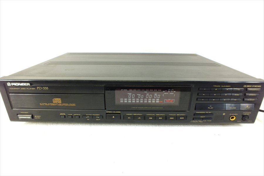 Yahoo!オークション - PIONEER パイオニア PD-335 CDプレーヤー Yahoo!オークション - PIONEER パイオニア PD-335 CDプレーヤー