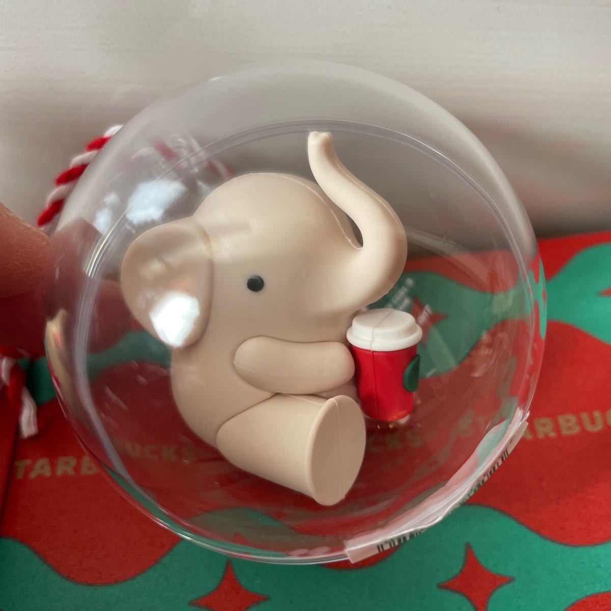 新品 スタバ オーナメント ぞう 木馬 ロッキングホース 2022 クリスマス