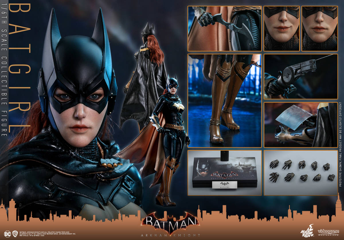 新品未開封 VGM40 ホットトイズ 『バットマン：アーカム・ナイト』 1/6 フィギュア　バットガール Batman Arkham Knight - Batgirl