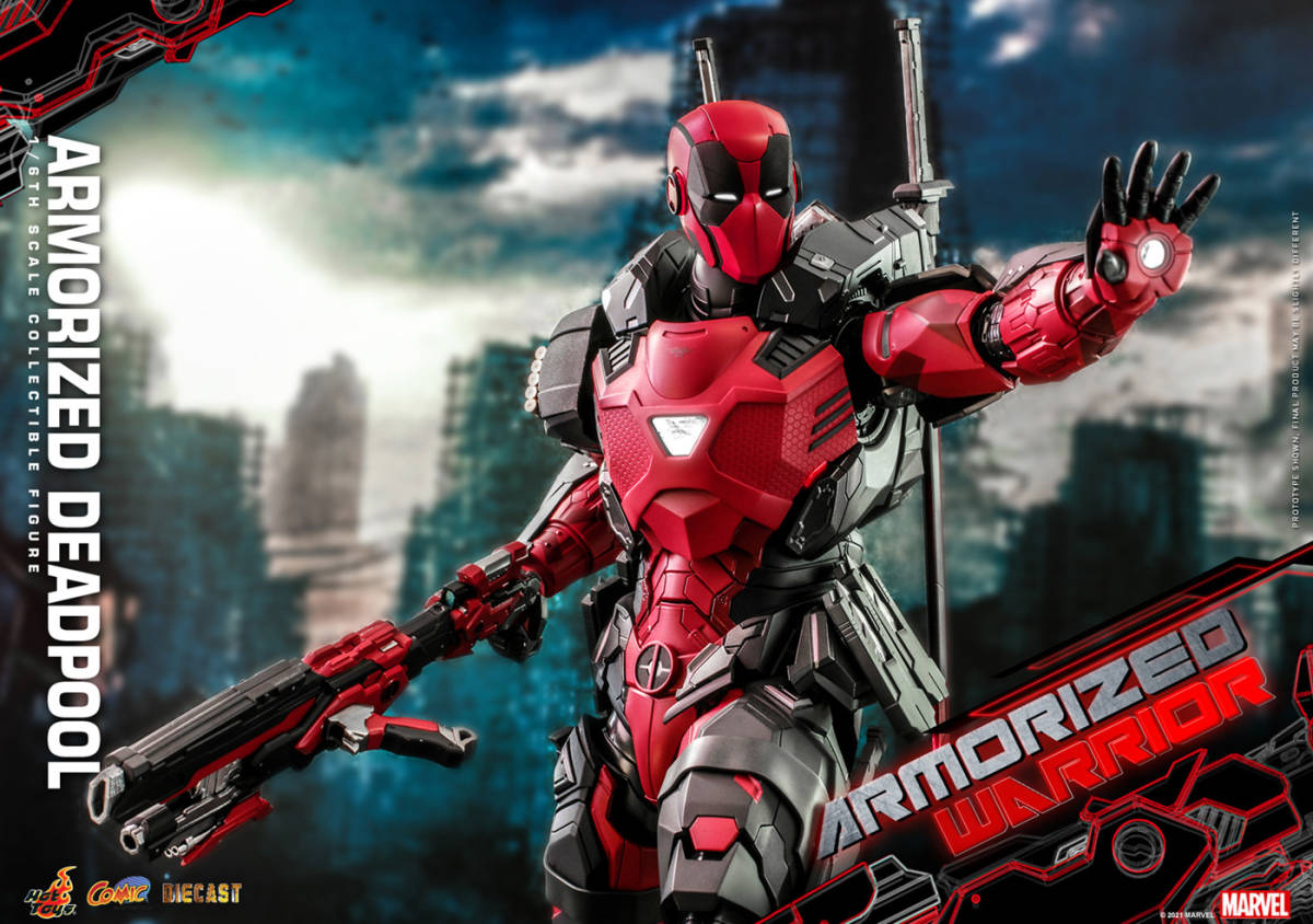ホットトイズ CMS09D42B アーマライズ デッドプール 1/6 フィギュア