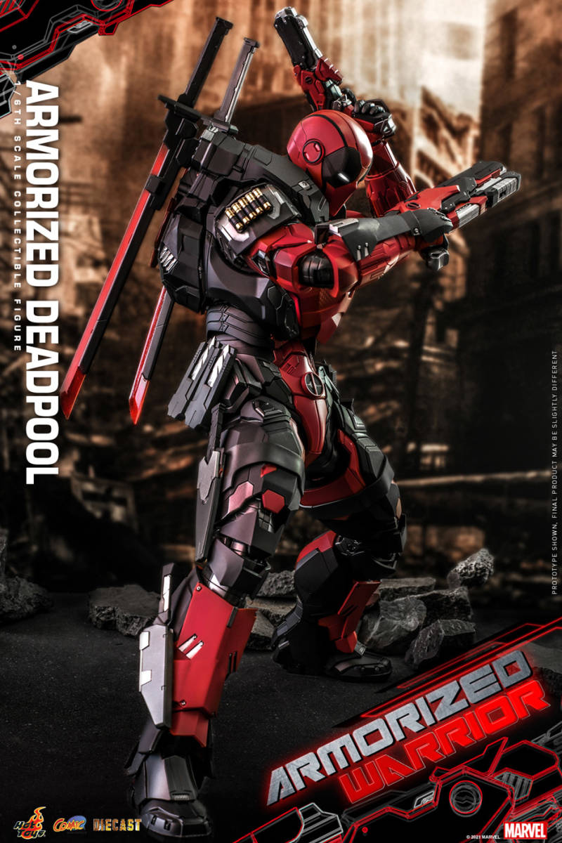 ホットトイズ CMS09D42B アーマライズ デッドプール 1/6 フィギュア