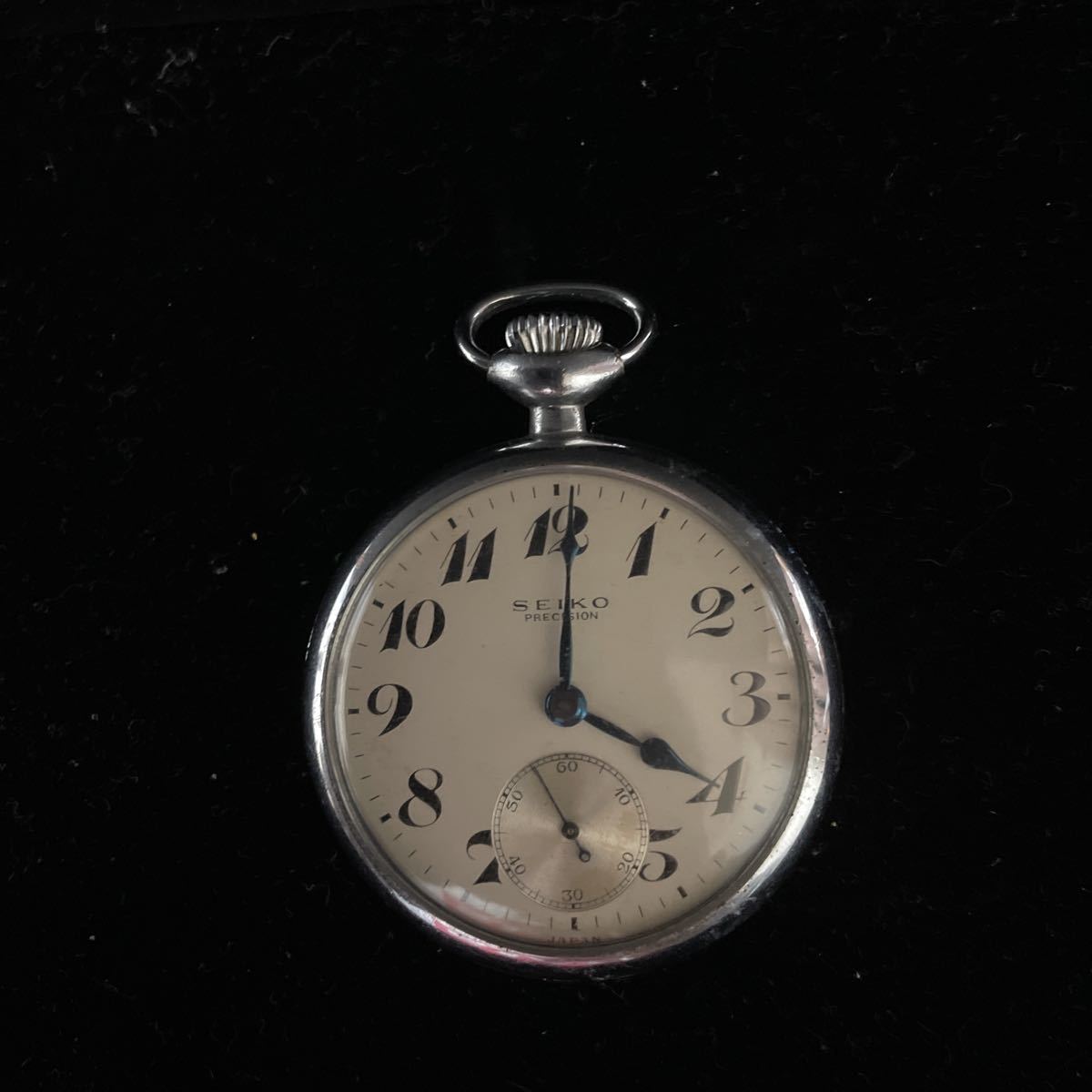 SEIKO セイコー 懐中時計 PRECISION 鉄道時計 手巻き 国鉄 昭和33年