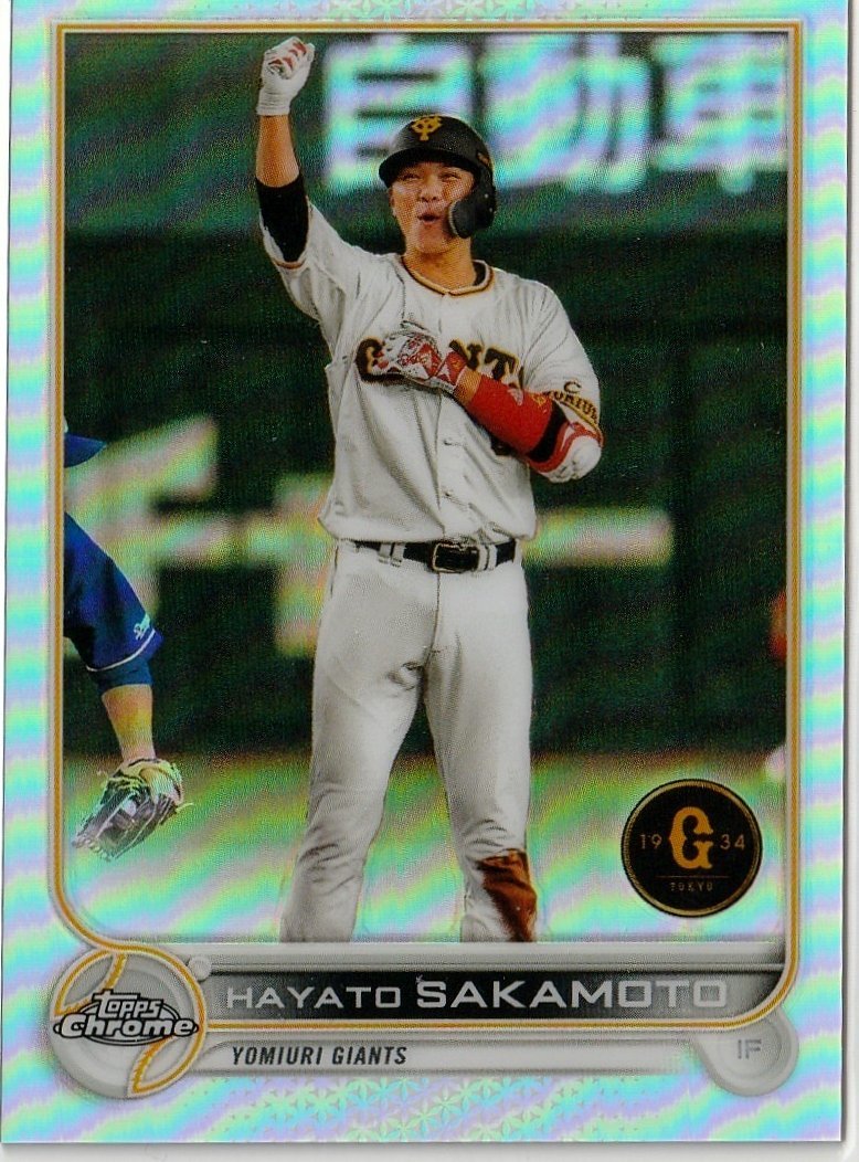 Yahoo!オークション - TOPPS 2022 NPB CHROME【23 坂本勇人