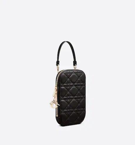 美品【Dior】ディオール レディディオール フォンホルダー LADY 美品【Dior】ディオール レディディオール フォンホルダー LADY