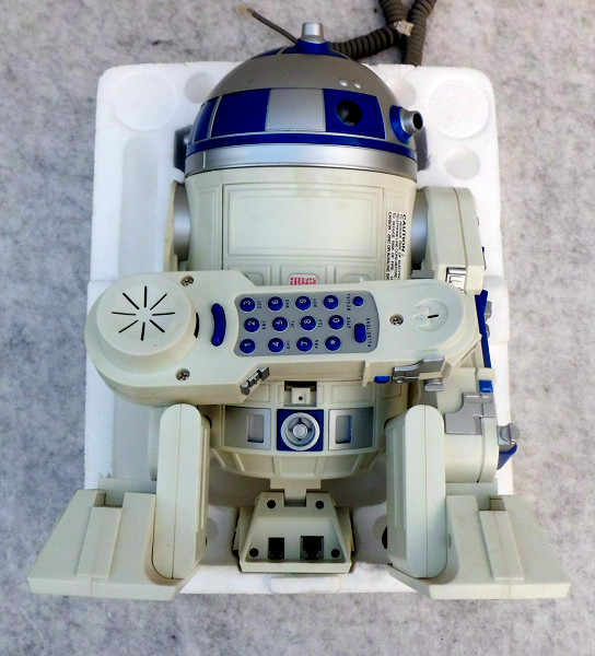 TELEMANIA テレマニア スターウォーズ R2-D2 TELEPHONE 電話機 STAR WARS R2-D2 現状品 ジャンクの画像3