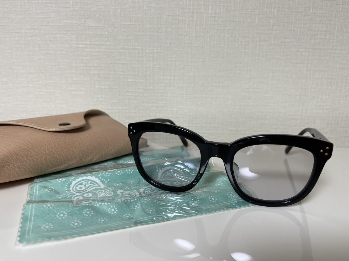 希少● kumagai takashi セルフレーム サングラス 眼鏡 メガネ WIND AND SEA ケース クロス付