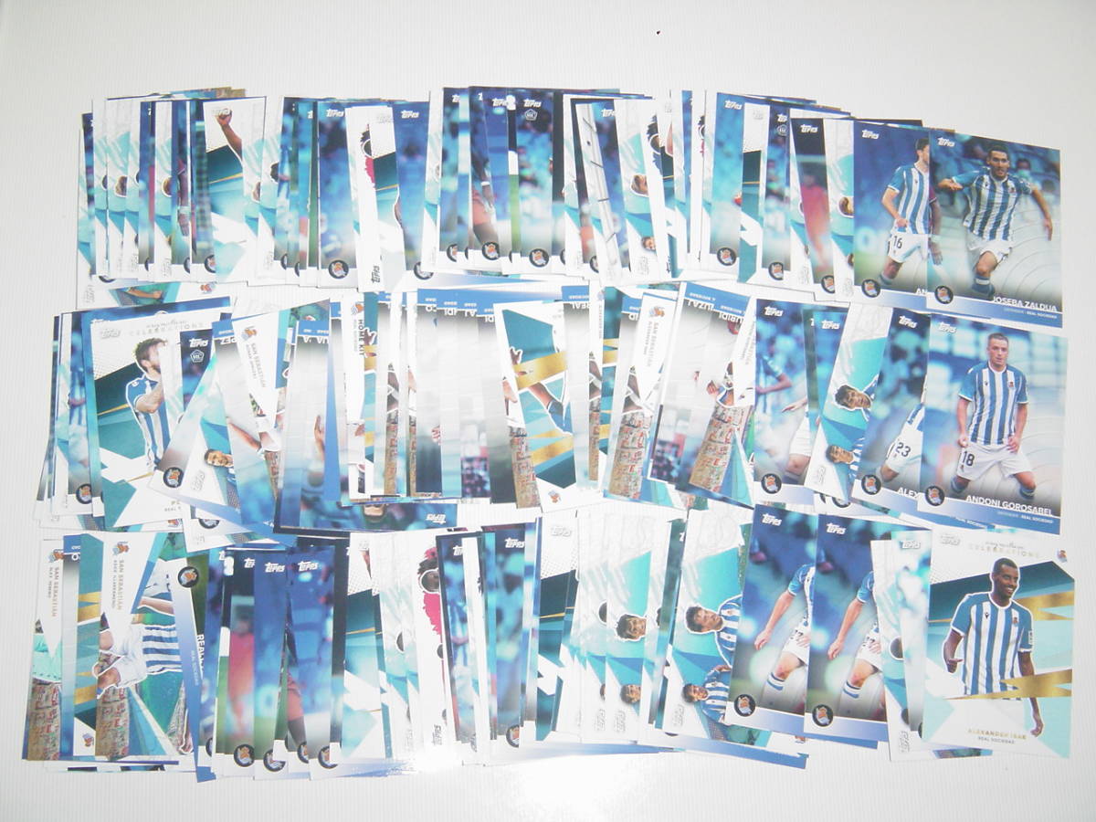2020-21 レアル・ソシエダ 150枚セット Topps Soccer Real Sociedad Card AlexanderIsak DavidSilva AdnanJanuzaj_画像1