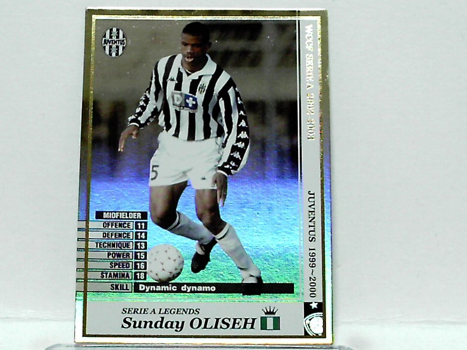 WCCF 2002-2003 LE サンディ・オリセー　Sunday Oliseh 1974 Nigeria　Juventus FC 1999-2000 Legends_画像1