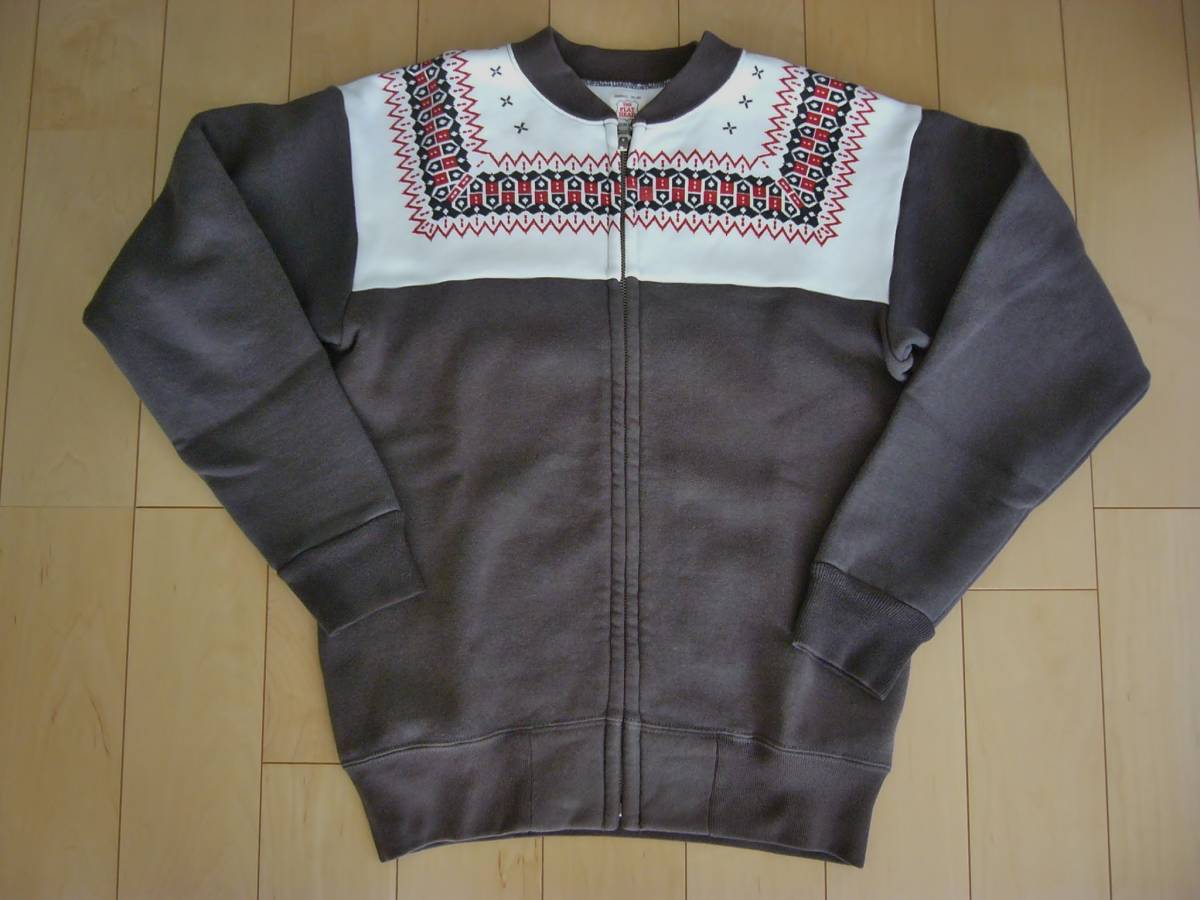 スタイルズ(STYLES) フラットヘッド FLAT HEAD 雪柄フルジップ