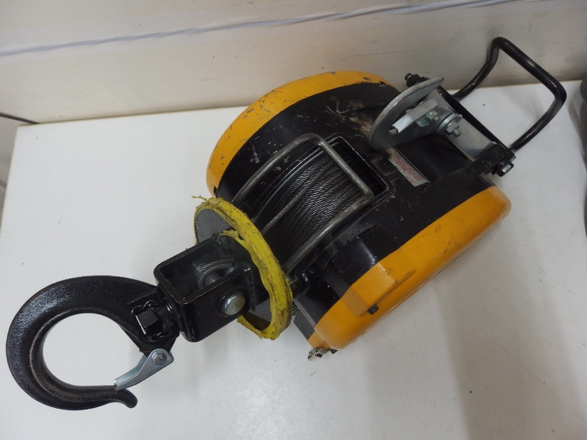 18□/Zク2716 動画アリ ☆ リョービ RYOBI WI-125 電動ウインチ 小型