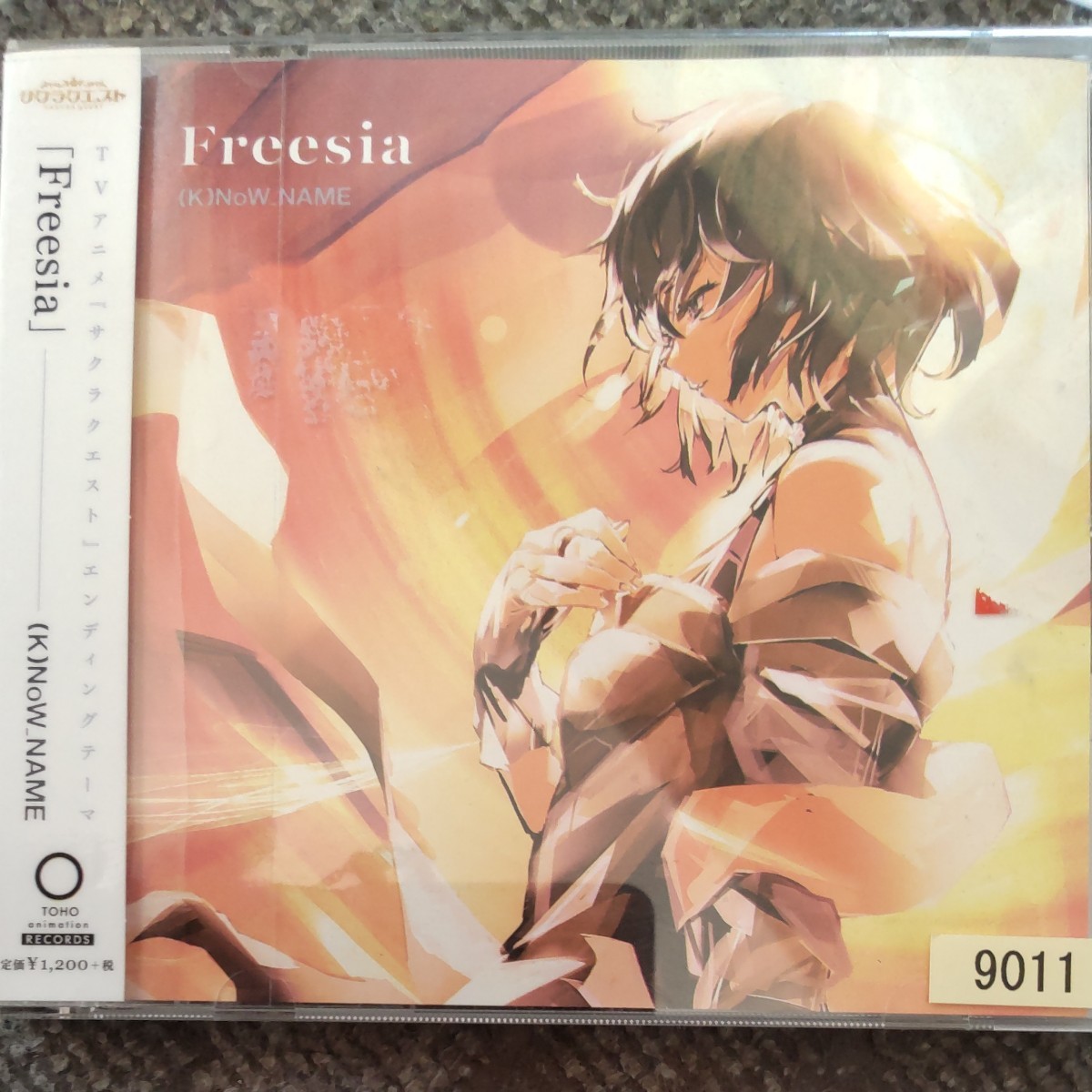 「Freesia」 【通常盤】 (TVアニメ 『サクラクエスト』 エンディングテーマ) CD (K) NoW_NA