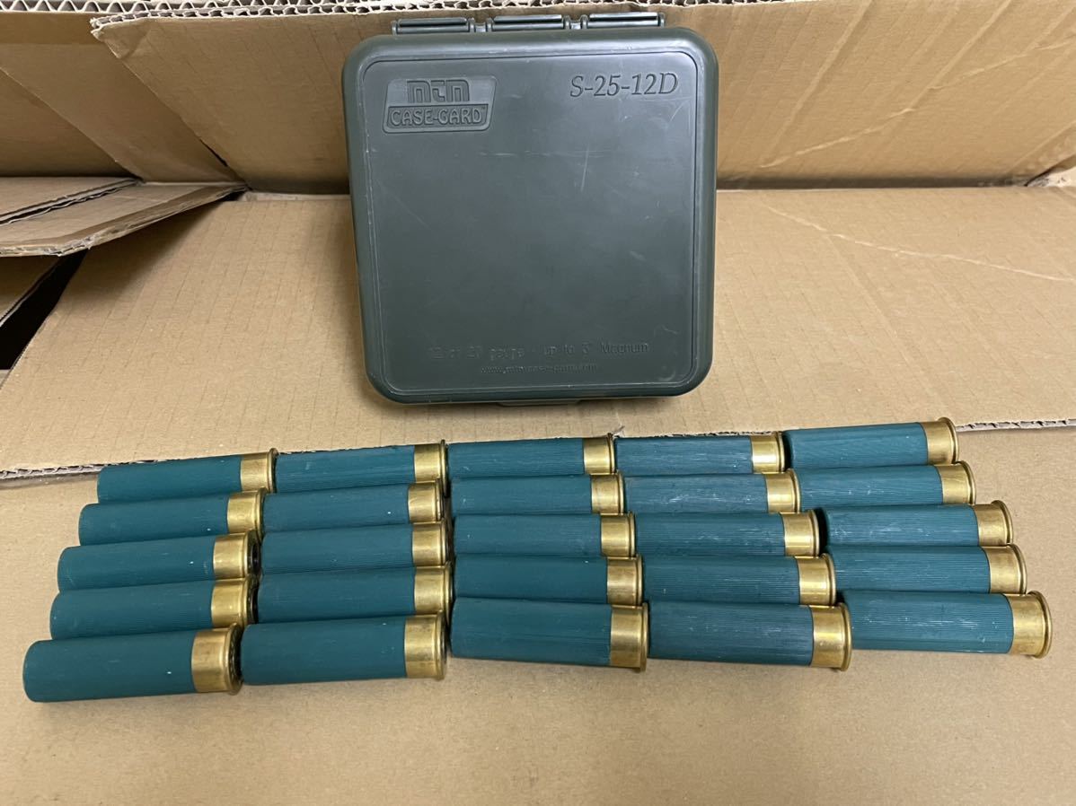 ヤフオク! - マルゼン ショットシェル25個 ケース付き