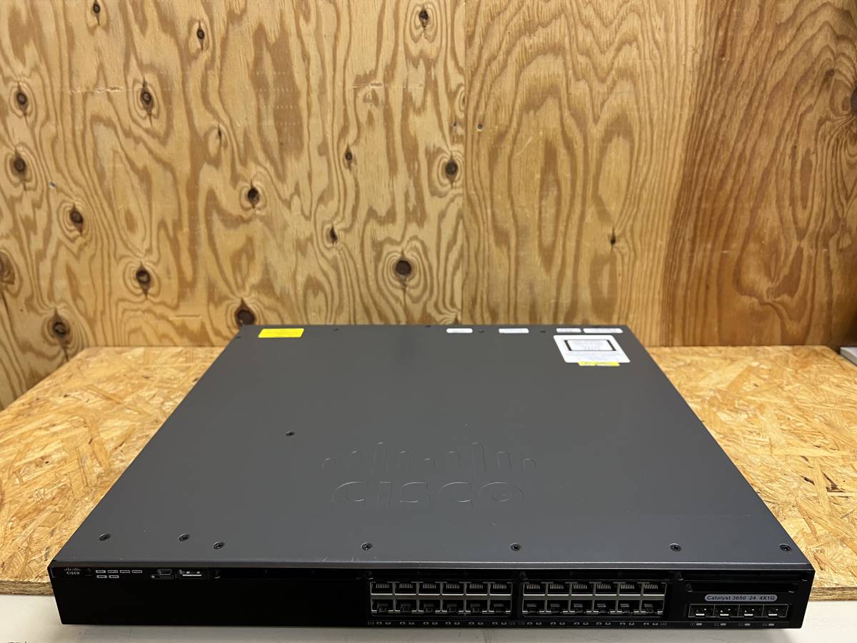 #6010-1025 #3 * guarantee / receipt possible * the first period . ending Cisco C3650-24TS-S V04 switch shipping size :140 expectation 