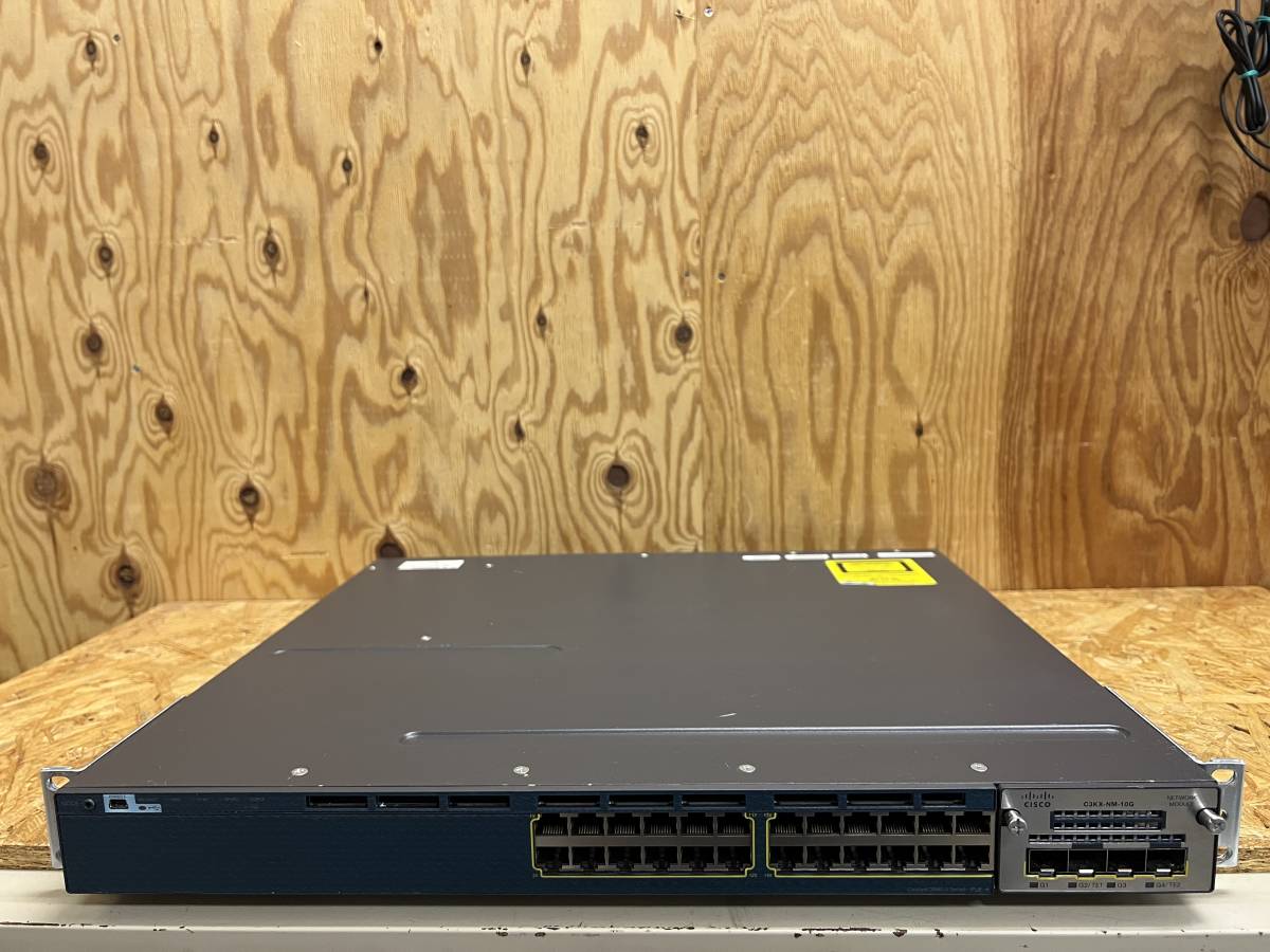 【限定製作】 C3560X-24P-S シスコ Cisco 初期化済み ☆保証/領収書可☆ #6 #6002-1025 V01 発送サイズ:140予定 スイッチ C3KX-NM-10G / イーサネットハブ 【限定製作】 C3560X-24P-S シスコ Cisco 初期化済み ☆保証/領収書可☆ #6 #6002-1025 V01 発送サイズ:140予定 スイッチ C3KX-NM-10G / イーサネットハブ