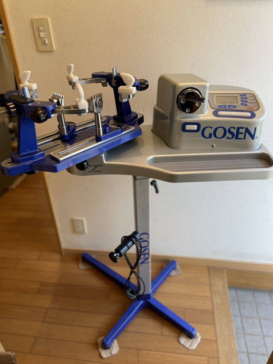 Yahoo!オークション - 完動美品GOSEN ゴーセン ガット張り機 Yahoo!オークション - 完動美品GOSEN ゴーセン ガット張り機