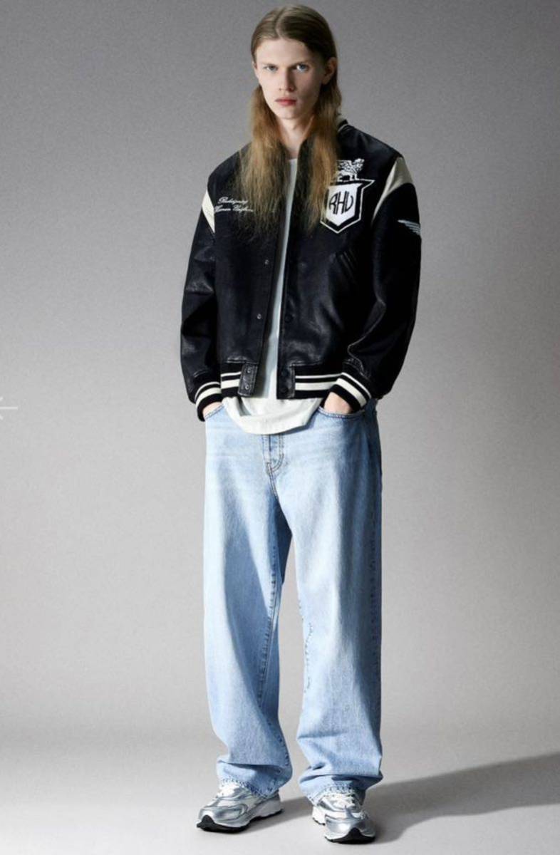 レザーボンバージャケット✖️RHUIGI 人気商品は 51.0%OFF