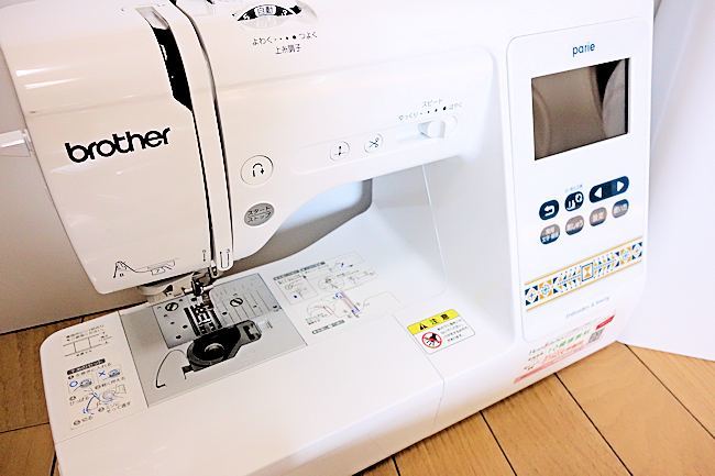 エバニュー Brotherブラザー 刺繍ミシンparieパリエ ハンドメイド 美品