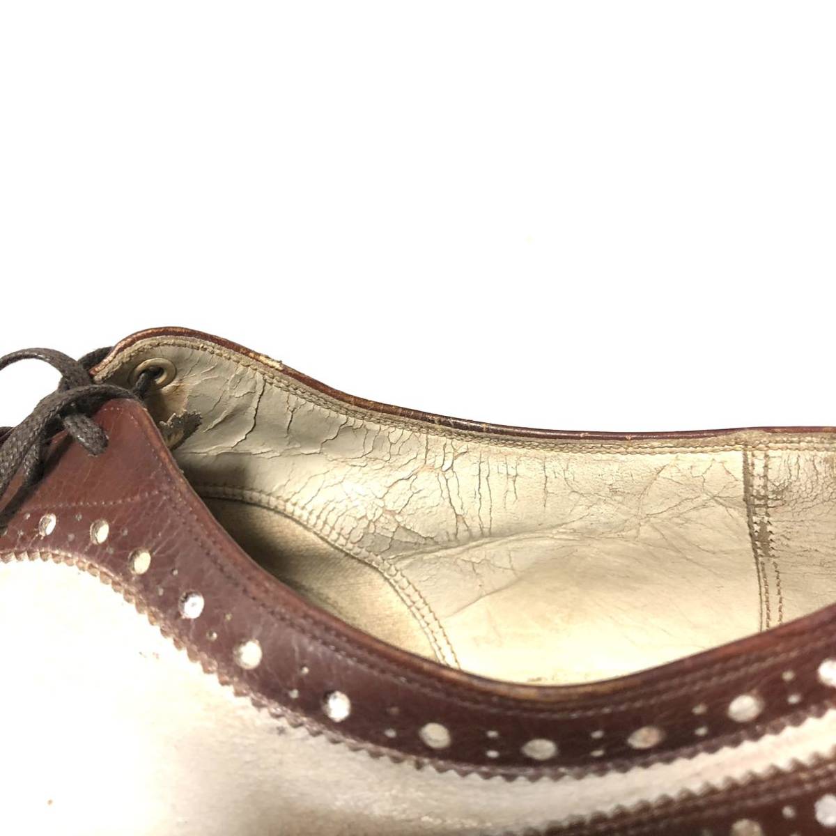 40s Florsheim Spectator フローシャイム ビンテージシューズ Vintage