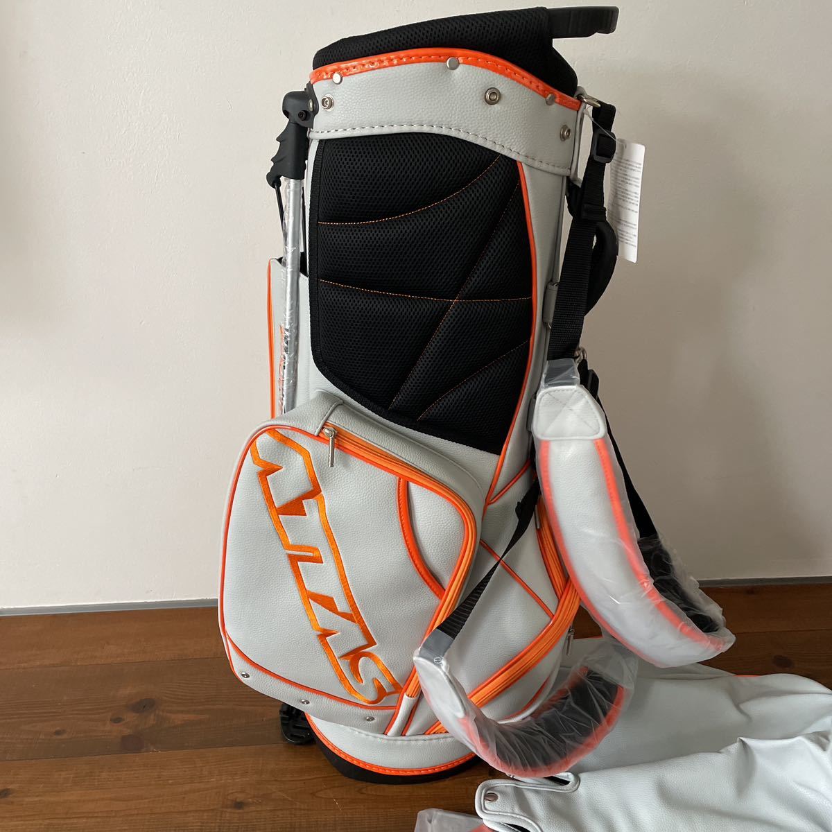 非売品 ust mamiya アッタス スタンド式 キャディバッグ 非売品 ust mamiya アッタス スタンド式 キャディバッグ