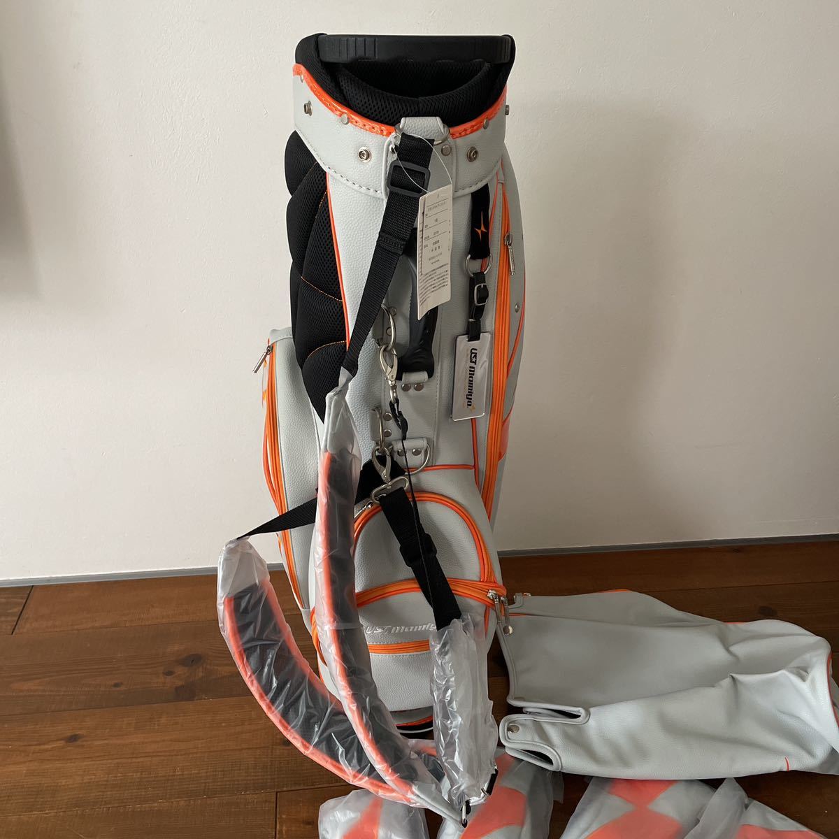 非売品 ust mamiya アッタス スタンド式 キャディバッグ 非売品 ust mamiya アッタス スタンド式 キャディバッグ