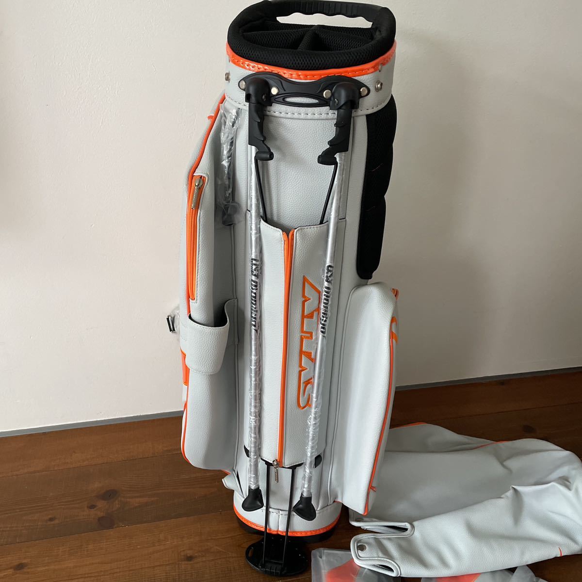 非売品 ust mamiya アッタス スタンド式 キャディバッグ 非売品 ust mamiya アッタス スタンド式 キャディバッグ