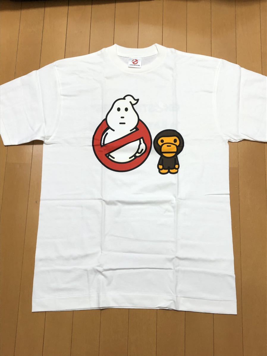 BAPE x ゴーストバスターズ コラボTシャツ 新品未使用品 Lサイズ_画像1