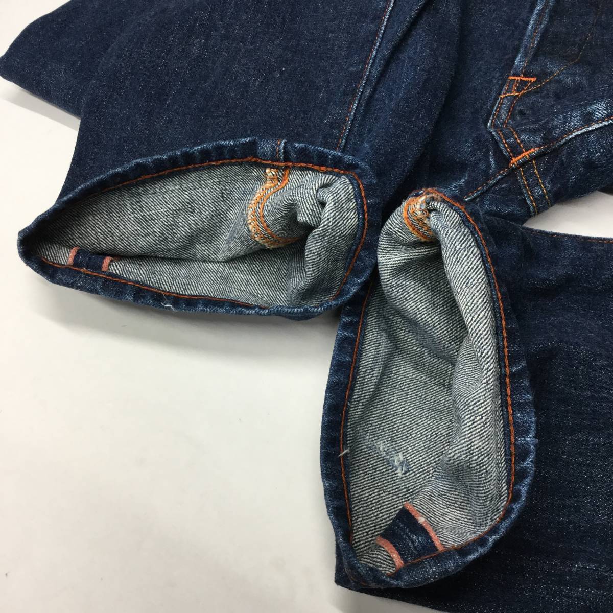 KATO Kato sinchi back attaching Denim pants 