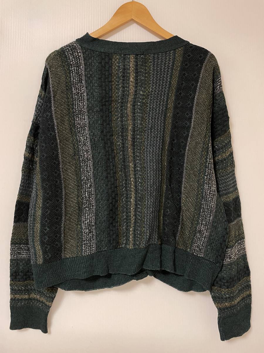 90s カナダ製 クーパー カーディガン L 20%ウール 80%アクリル-