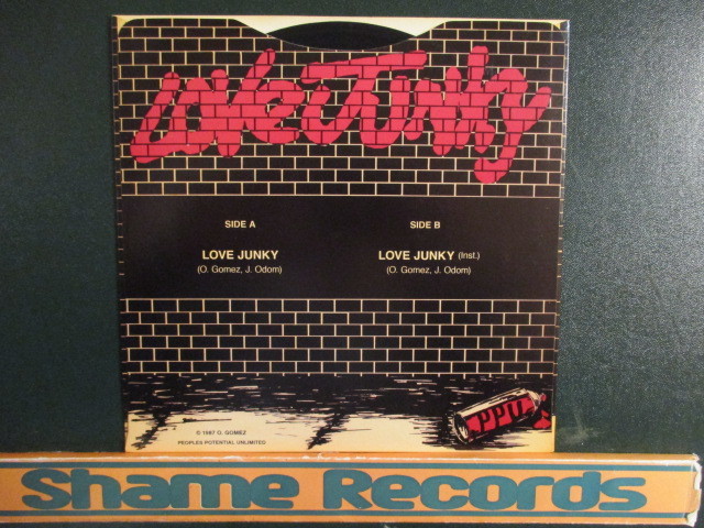 Dr. Otto Gomez ： Love Junky 7'' / 45s (( エレクトロ Electro Disco Rap )) (( 落札5点で送料無料_画像2