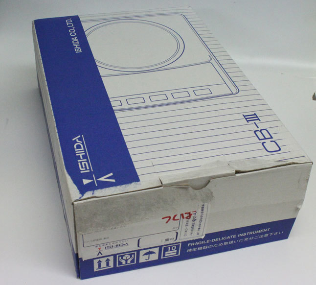 Yahoo!オークション - ほぼ未使用品 イシダ 電子天秤 CBIII-3000 Yahoo!オークション - ほぼ未使用品 イシダ 電子天秤 CBIII-3000