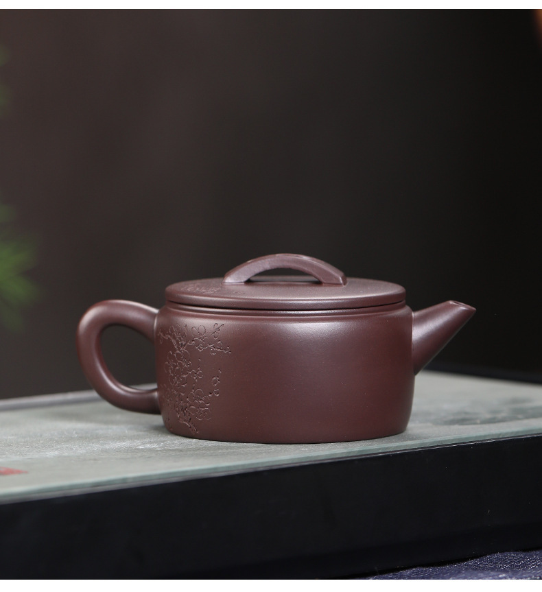 本物紫砂壷宜興紫砂紫泥中國唐物急須煎茶道具中国古美術在銘茶壷煎茶器