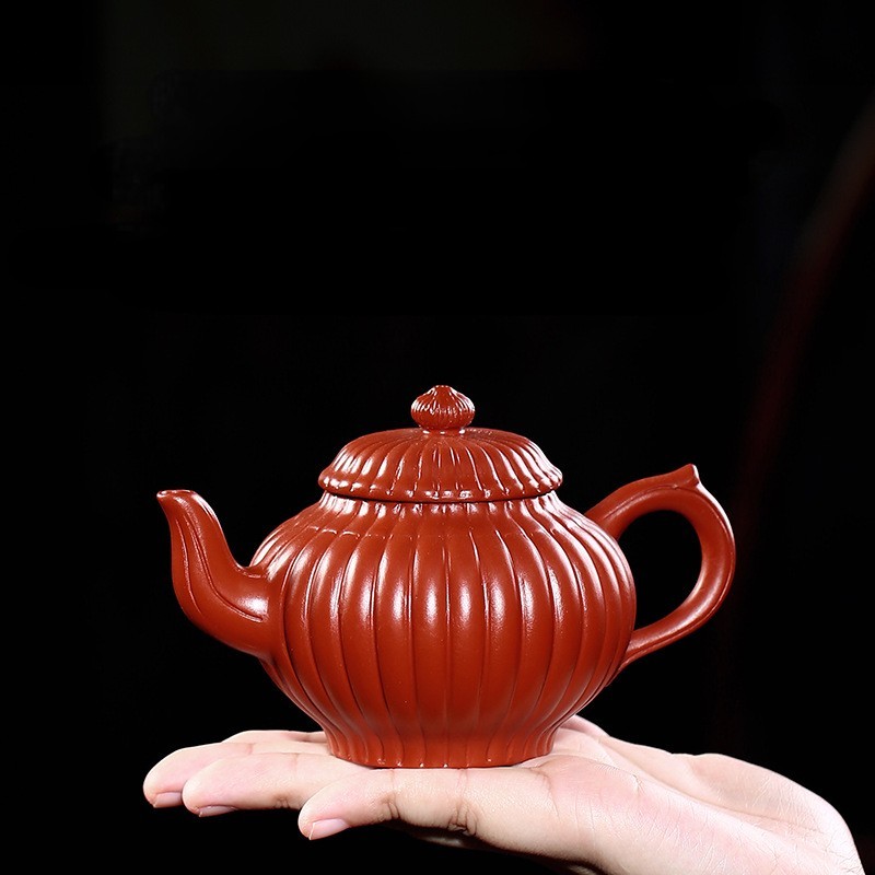 ティーポットおしゃれ 紫砂茶壺 耐熱 土瓶 湯飲み 茶器 きゅうす 急須 おしゃれ 中国製 焼き物 ティーポット おすすめ お茶 逸品 lh906_画像1