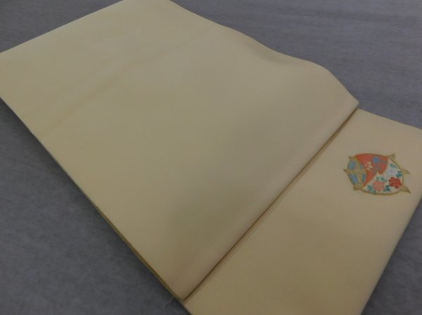 世界的に有名な 袋帯 lｔ P11334 楽布特選 未仕立て新品 手織り紋綴れ 未仕立て
