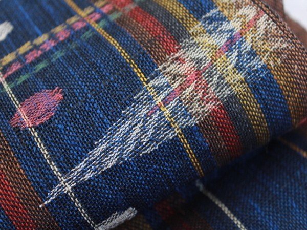 名古屋帯　夏手織り　未使用仕立て上がり品　nlwｔ　楽布特選P1881_画像5