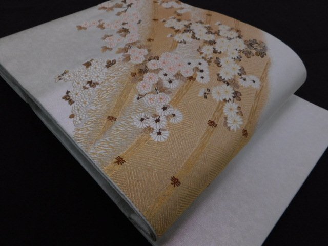 【SALE/55%OFF】 銀座きしや扱い 本引箔 袋帯 未使用仕立上がり品 楽布特選 P12152 lt 仕立て上がり 【SALE/55%OFF】 銀座きしや扱い 本引箔 袋帯 未使用仕立上がり品 楽布特選 P12152 lt 仕立て上がり