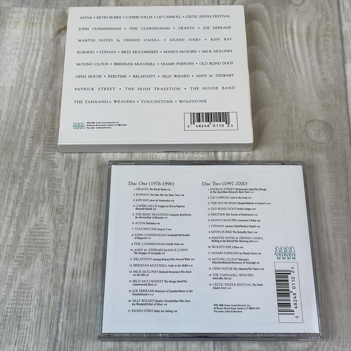 ほ545/ek　即決 CD 美盤 GREEN LINNET RECORDS グリーンリネット 25 YEARS OF CELTIC MUSIC ケルト_画像4