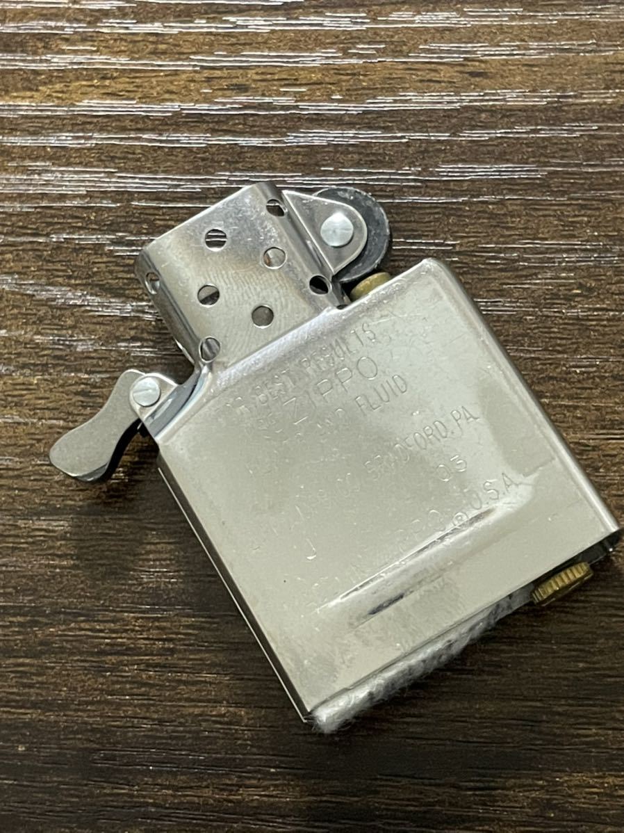 zippo マイルドセブン 若野桂 デザイン 限定品 MILD SEVEN 2003年製 MEVIUS メビウス 5面加工 特殊加工品 デットストック 専用ケース_画像9