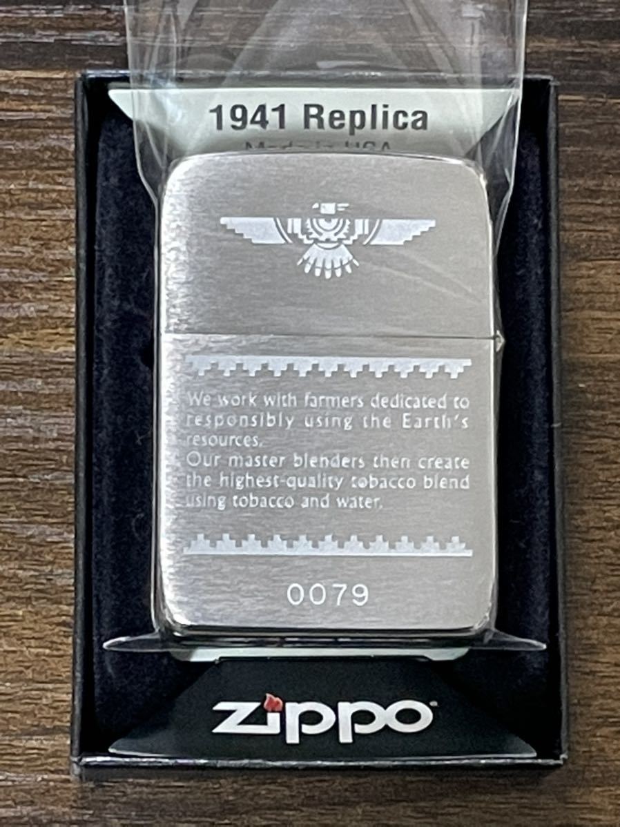 zippo NATURAL AMERICAN SPIRIT 1941レプリカ 限定品 2011年製