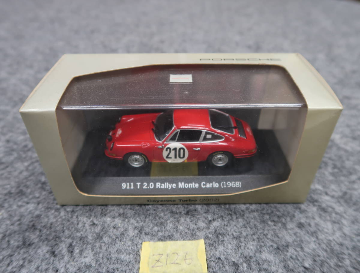 ポルシェ 純正 911T 2.0 ミニカー 1968年 RALLYE MONTE CARLO ポルシェ 純正 911T 2.0 ミニカー 1968年 RALLYE MONTE CARLO