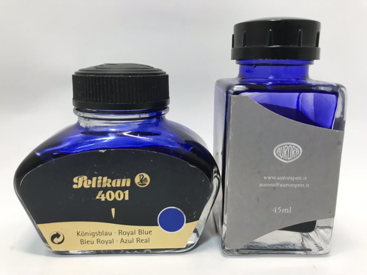  fountain pen for bottle ink 4001 Royal Blue AURORA Aurora ink 