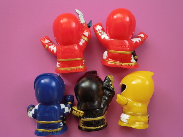  Bakuryuu Sentai Abaranger 5 kind set finger doll | sofvi collection | commodity explanation column all part obligatory reading! bid conditions & terms and conditions strict observance!