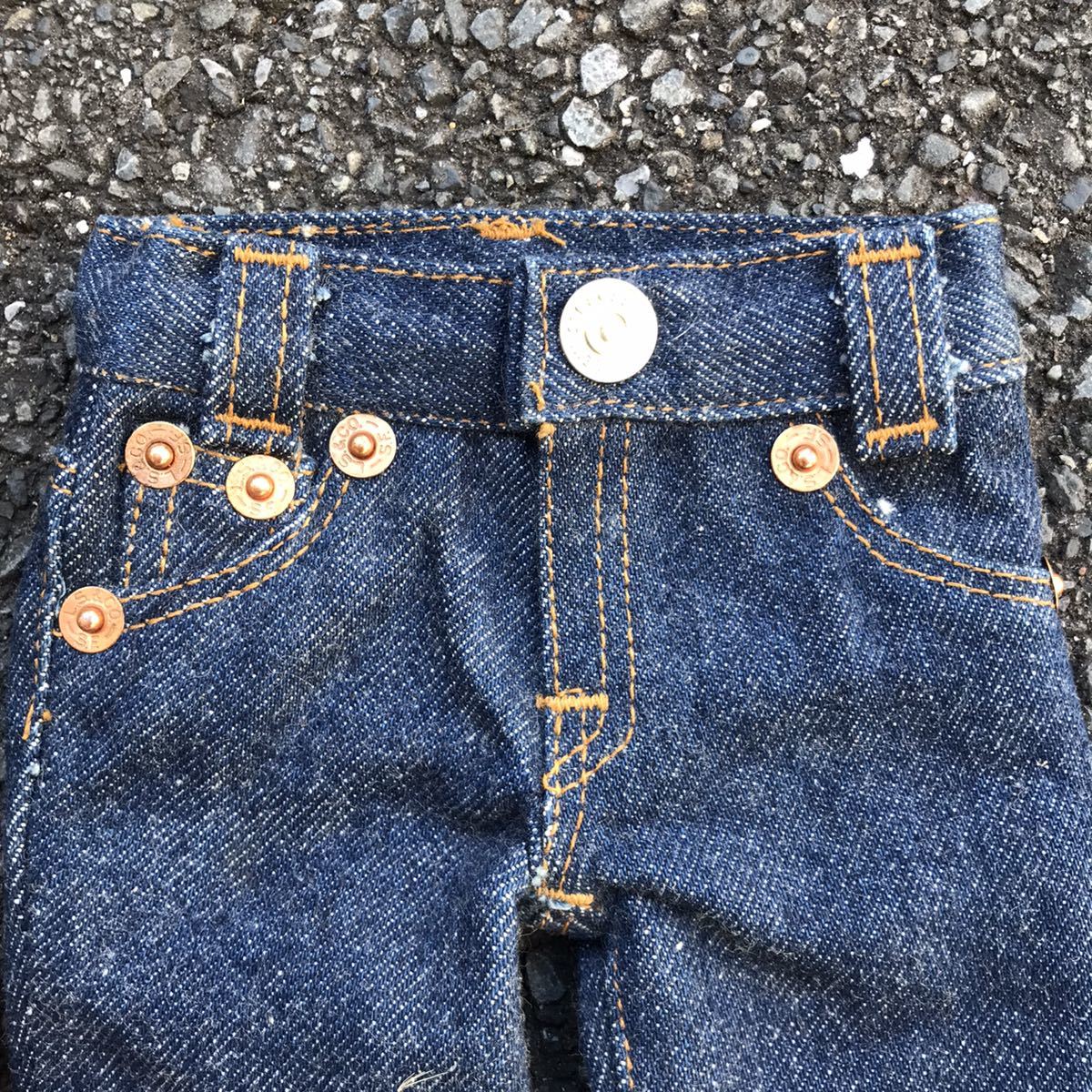  dead stock not for sale Vintage LEVI\'S Levi's 501XX big E red ear 66 large war Denim jeans display salesman sample 