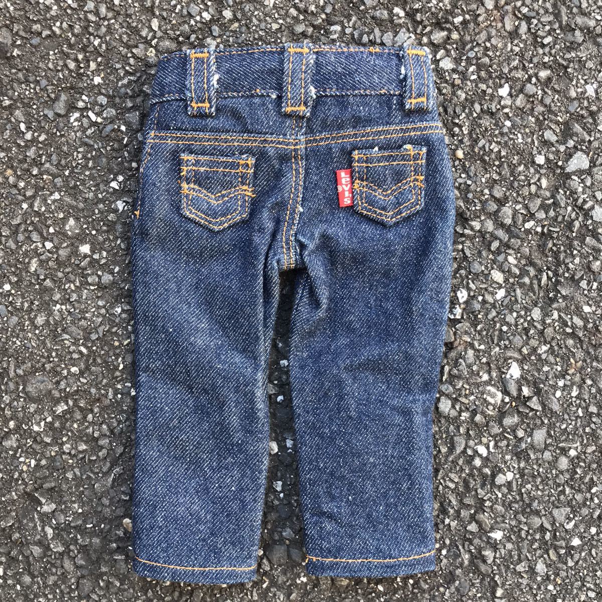  dead stock not for sale Vintage LEVI\'S Levi's 501XX big E red ear 66 large war Denim jeans display salesman sample 