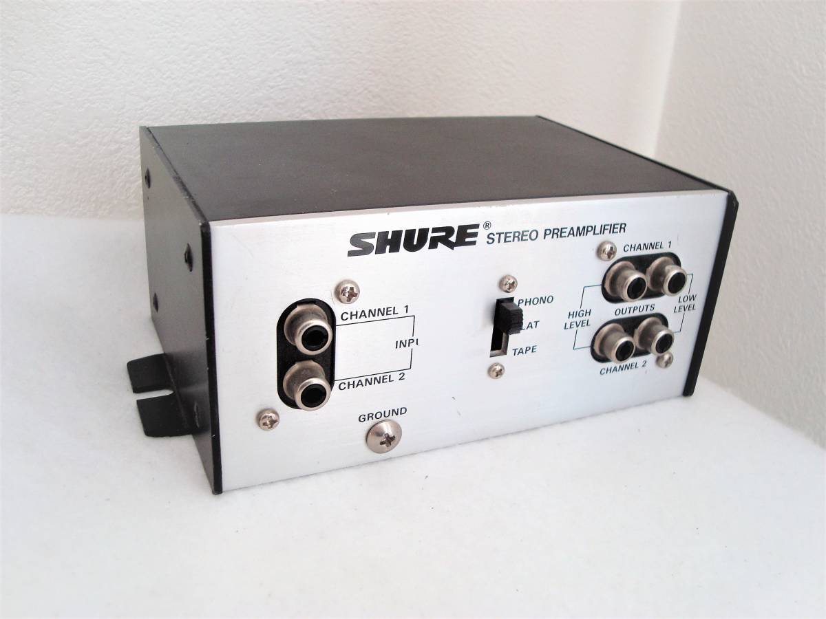 Yahoo!オークション - 送料無料 動作確認済 美品【 SHURE M64A Yahoo!オークション - 送料無料 動作確認済 美品【 SHURE M64A