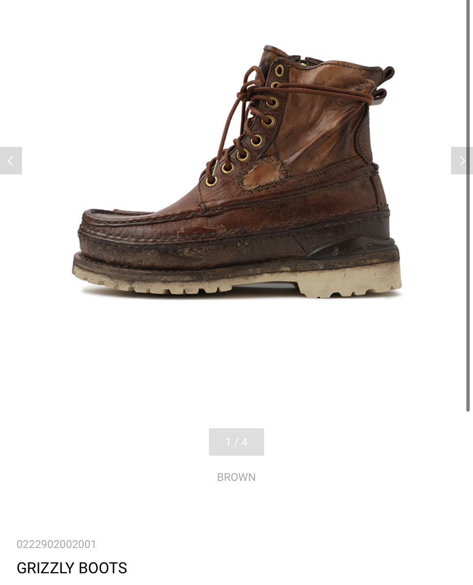 Yahoo!オークション - visvim ICT GRIZZLY BOOTS BROWN US10泥 Yahoo!オークション - visvim ICT GRIZZLY BOOTS BROWN US10泥