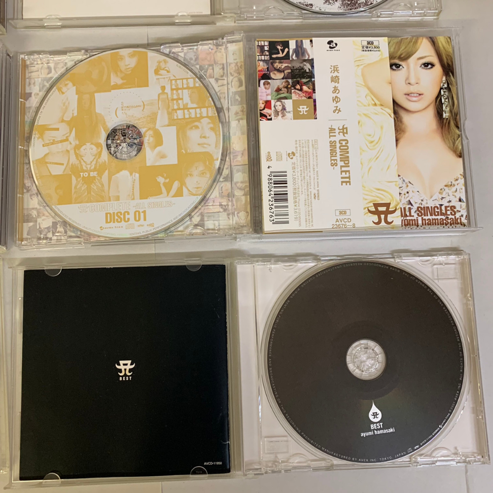 浜崎あゆみ CD アルバム 8枚セット ayumi hamasaki まとめて販売 まとめ売り 【8635